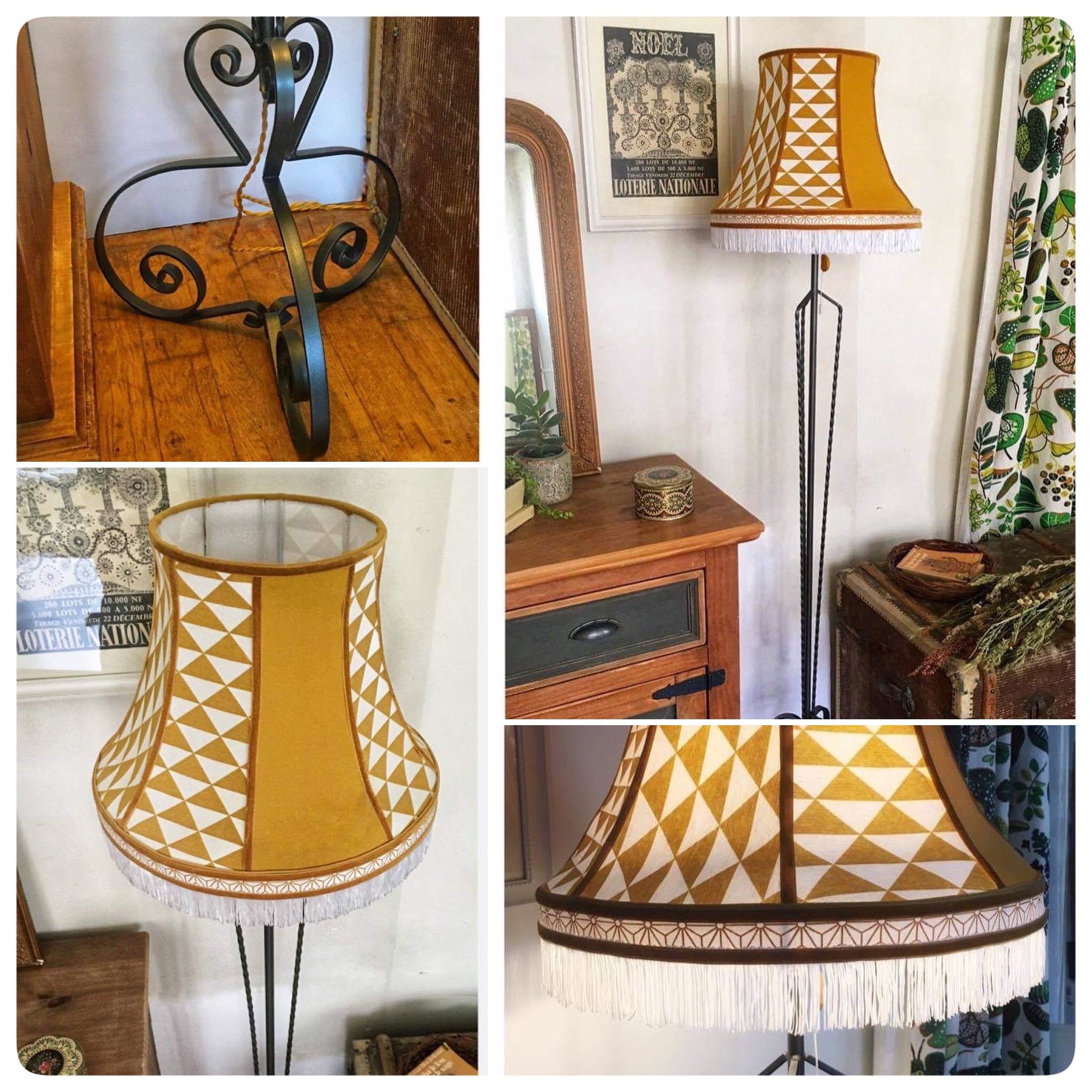 Une lampes haute sur pied