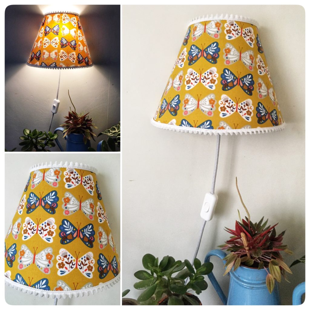 Une applique murale et ses détails