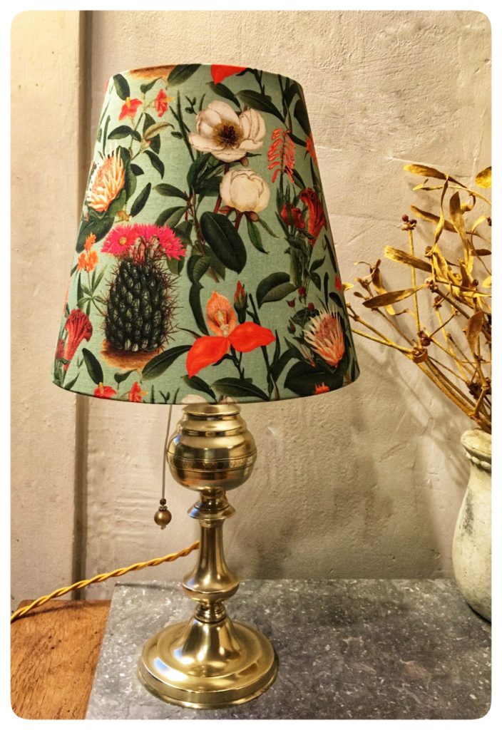 Une lampe restaurée